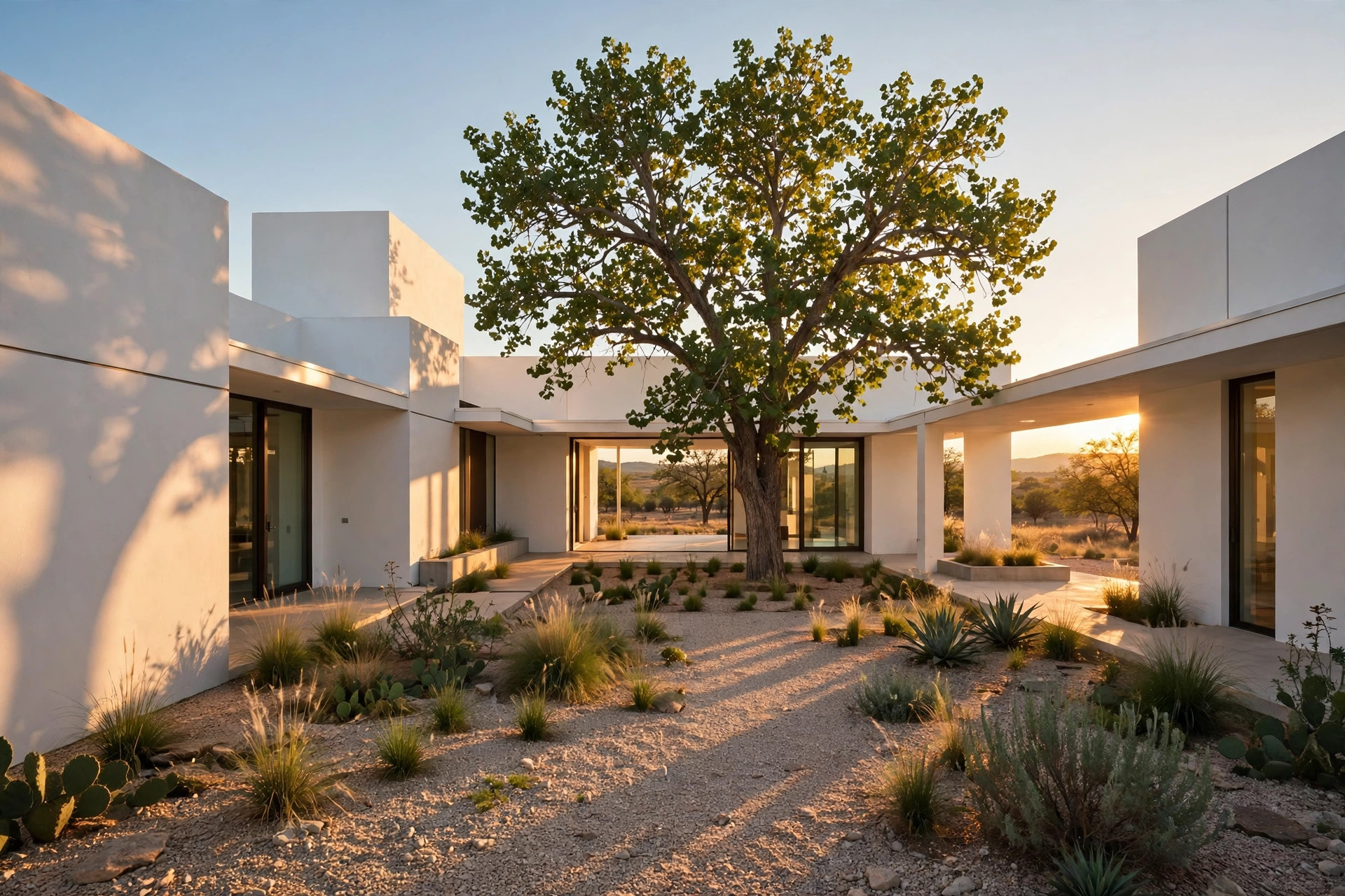 Cottonwood Courtyard House